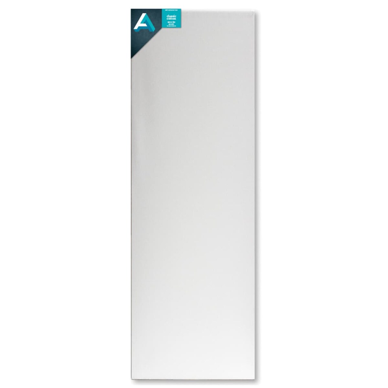 Art Alternatives Classic Cotton Stretched Canvas, Gallery, 1-3/8 in Profile, 20 in x 60 in